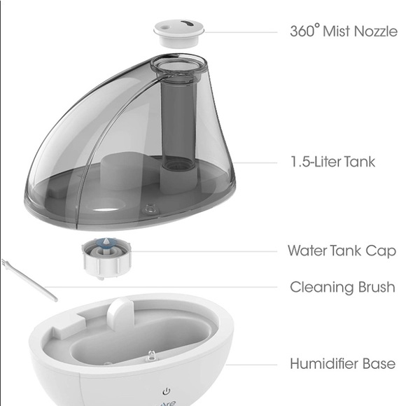 Pur Enrchment MistAire Ultrasonic Cool Humidifier - Picture 3 of 5